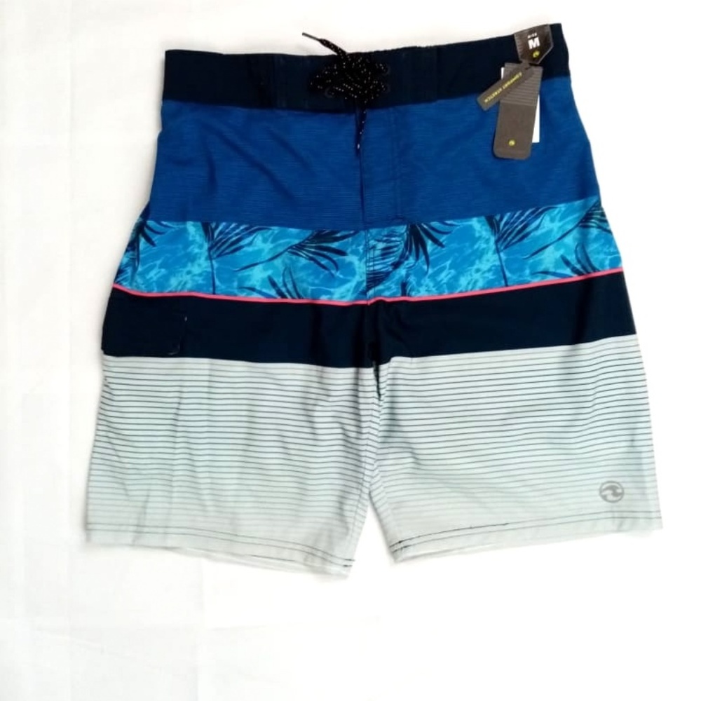 Ocean Current Swimming Surfing Boardshorts Palms